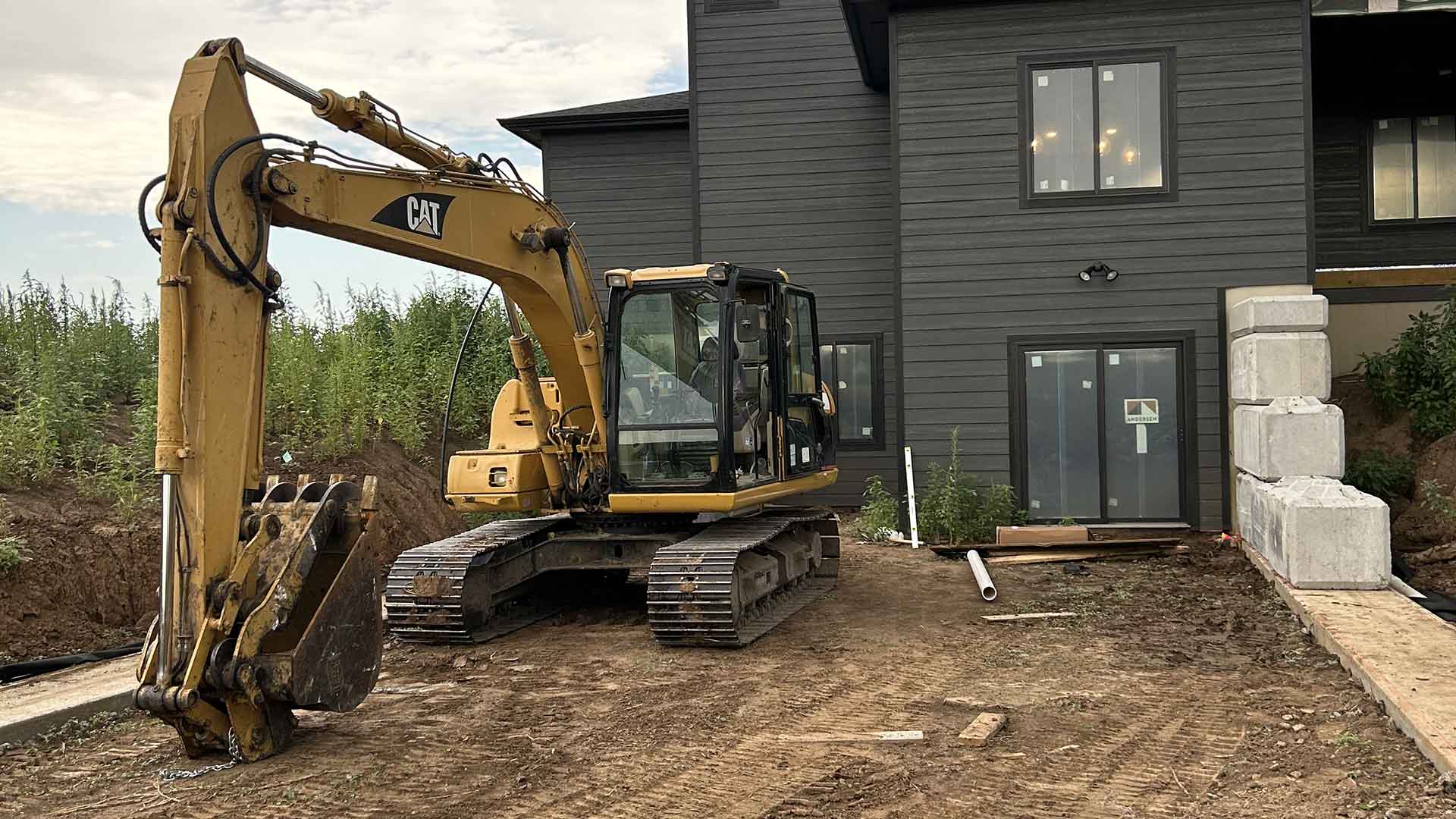 An example of a project completed by PB Land management, providing skid loader, excavation, septic, driveway, culvert, pond, tree clearing, dam, digging, road, lagoon, grade work, hauling, demolition, farmstead cleaning, retaining wall, snow removal, and brush hogging services to north central Kansas.